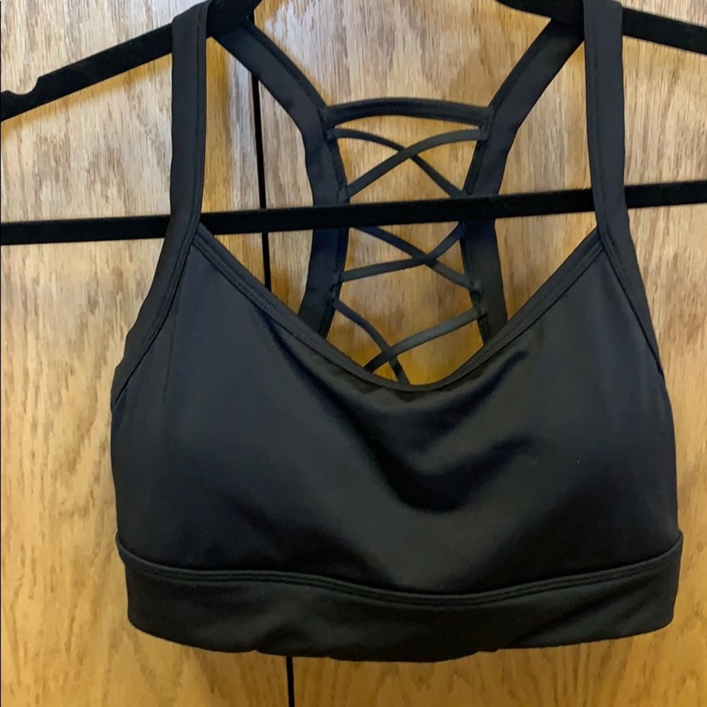 Black Sports Bra